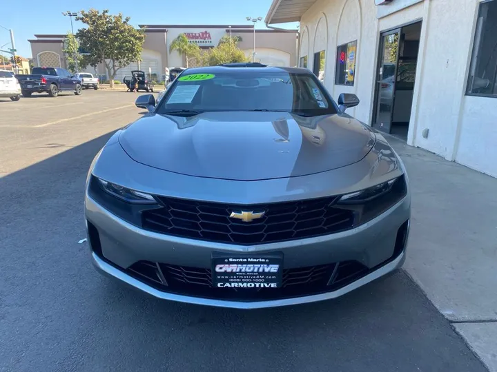 Satin Steel Metallic, 2022 CHEVROLET CAMARO Image 2