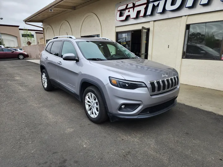 Billet Silver Metallic Clearcoat, 2019 JEEP CHEROKEE Image 4