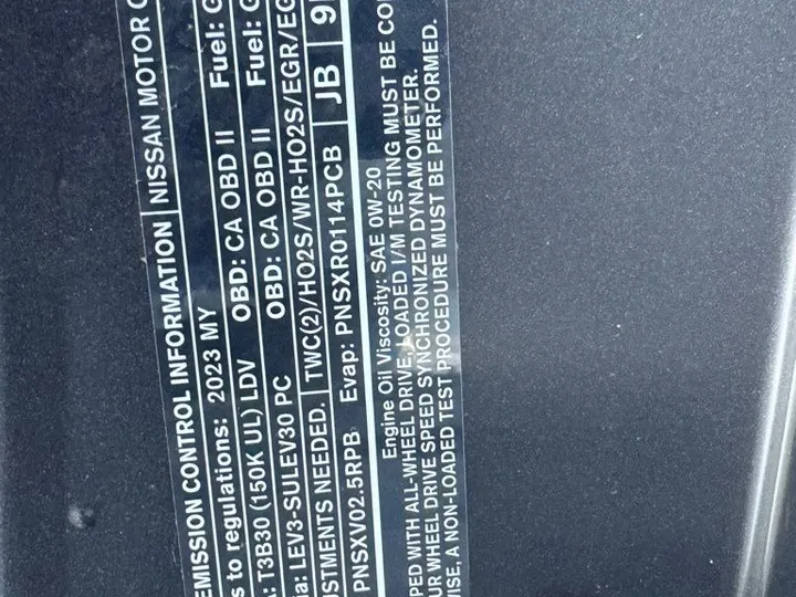Gun Metallic, 2023 NISSAN ALTIMA Image 26
