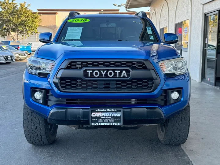 Blazing Blue Pearl, 2016 TOYOTA TACOMA Image 2