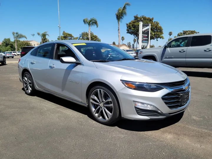 Silver Ice Metallic, 2022 CHEVROLET MALIBU Image 1