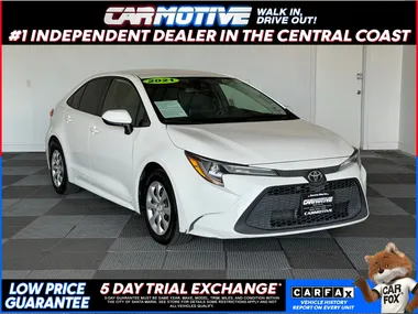 White, 2021 TOYOTA COROLLA Image 