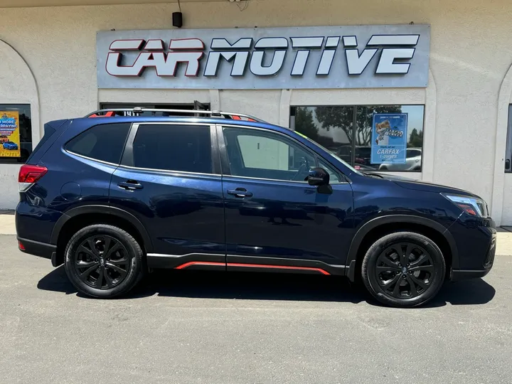 Dark Blue Pearl, 2019 SUBARU FORESTER Image 6