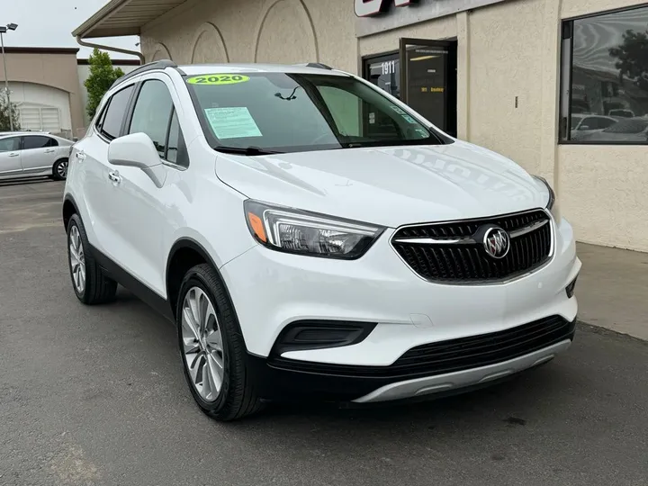 Summit White, 2020 BUICK ENCORE Image 1