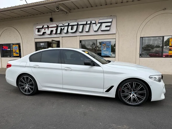 Alpine White, 2019 BMW 5 SERIES Image 5