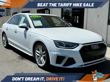 Glacier White Metallic, 2022 AUDI A4 Image 
