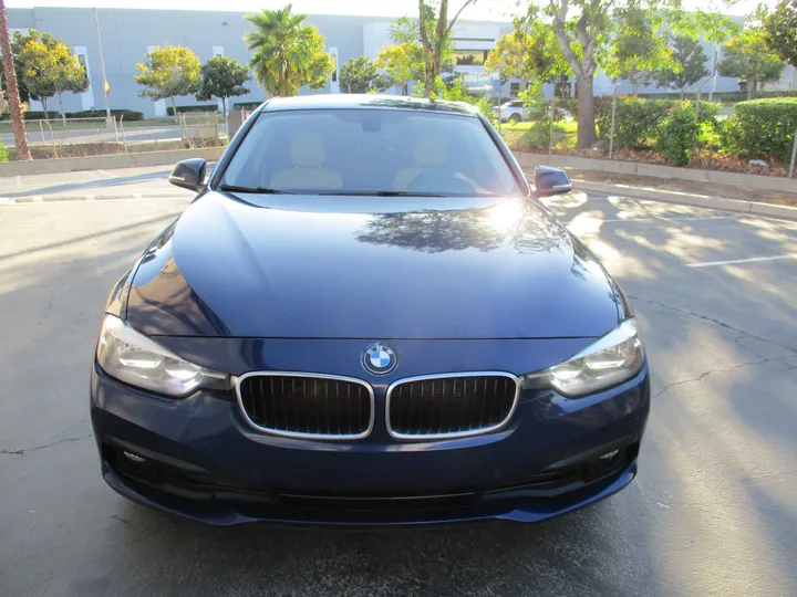 BLUE, 2017 BMW 3 SERIES Image 2