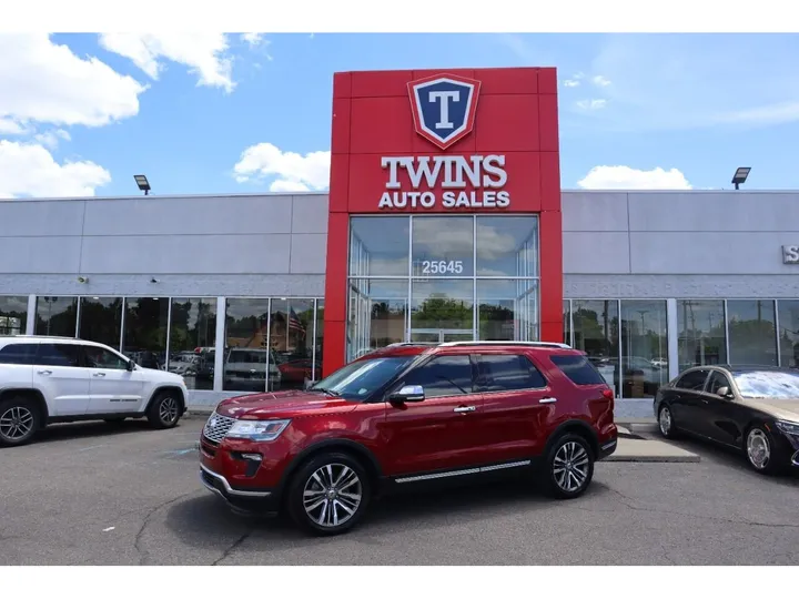 Red, 2019 FORD EXPLORER Image 1