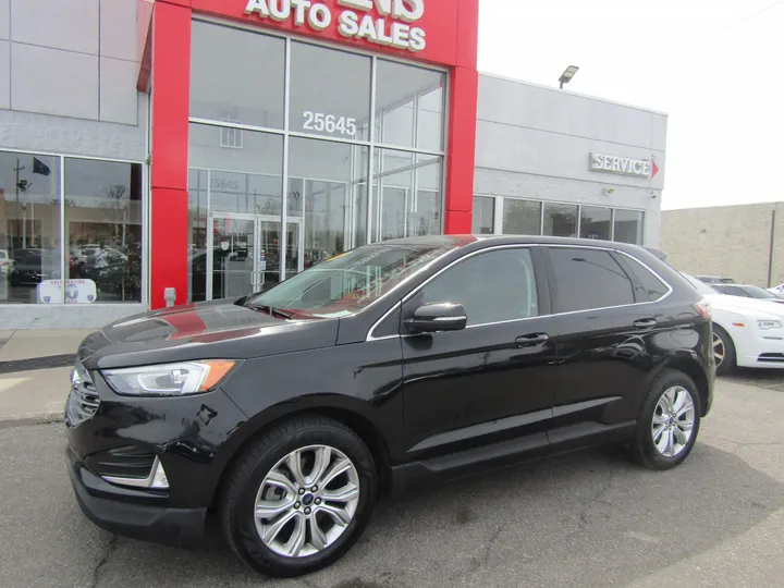 BLACK, 2022 FORD EDGE Image 2