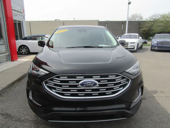 BLACK, 2022 FORD EDGE Image 3