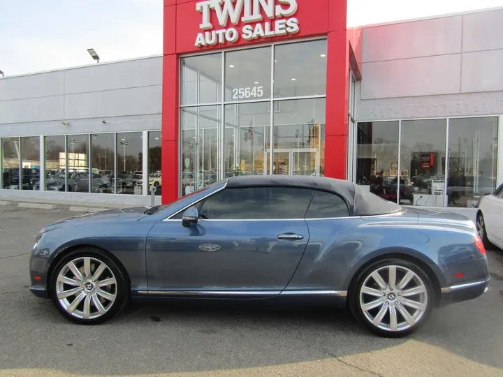 GREY, 2012 BENTLEY CONTINENTAL Image 2