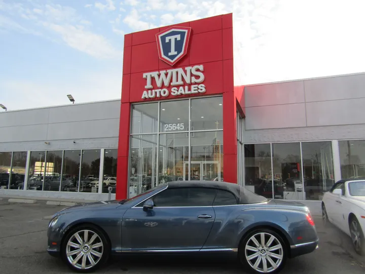 GREY, 2012 BENTLEY CONTINENTAL Image 1