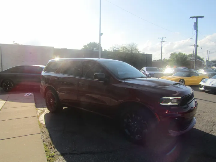 RED, 2021 DODGE DURANGO Image 3