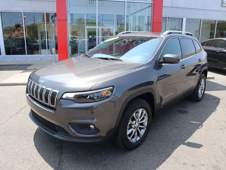 Silver, 2021 JEEP CHEROKEE Image 2