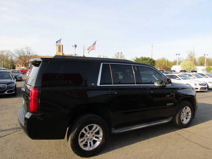 BLACK, 2015 CHEVROLET TAHOE Image 4