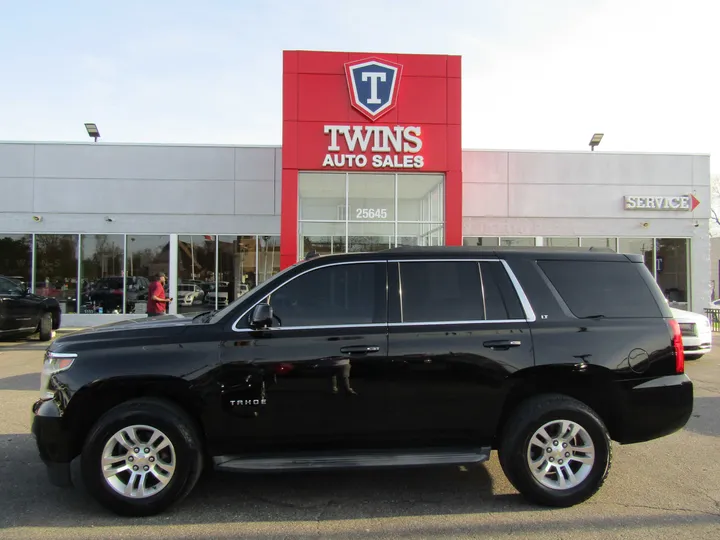 BLACK, 2015 CHEVROLET TAHOE Image 1