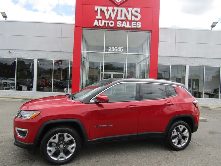 RED, 2020 JEEP COMPASS Image 2