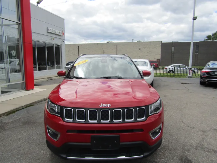 RED, 2020 JEEP COMPASS Image 3