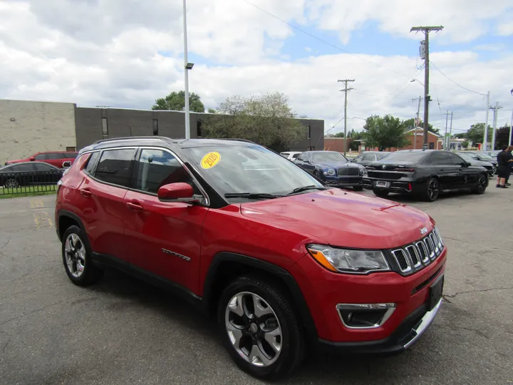 RED, 2020 JEEP COMPASS Image 4