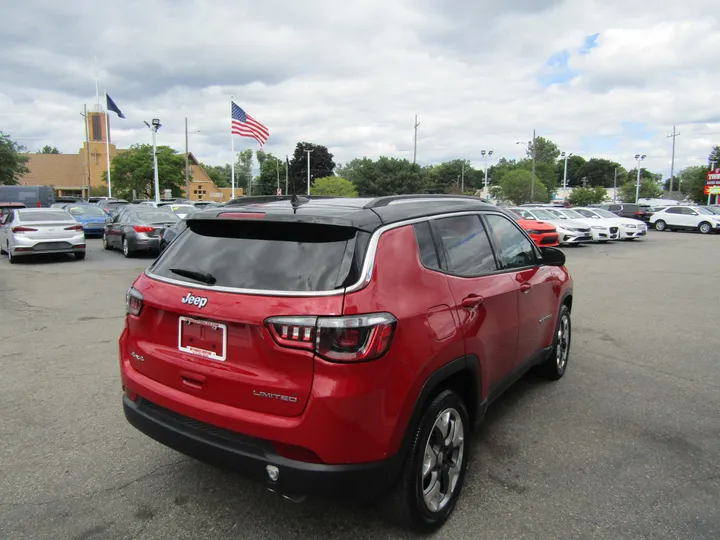 RED, 2020 JEEP COMPASS Image 5