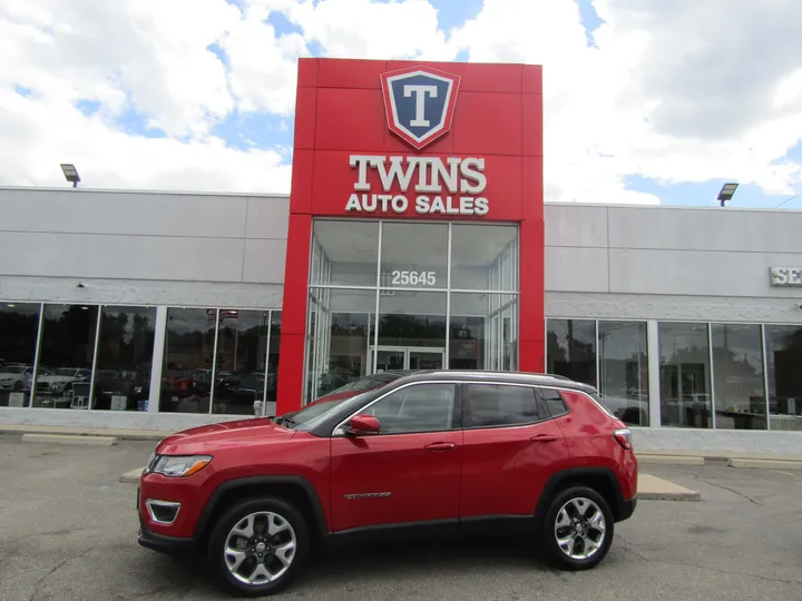 RED, 2020 JEEP COMPASS Image 1