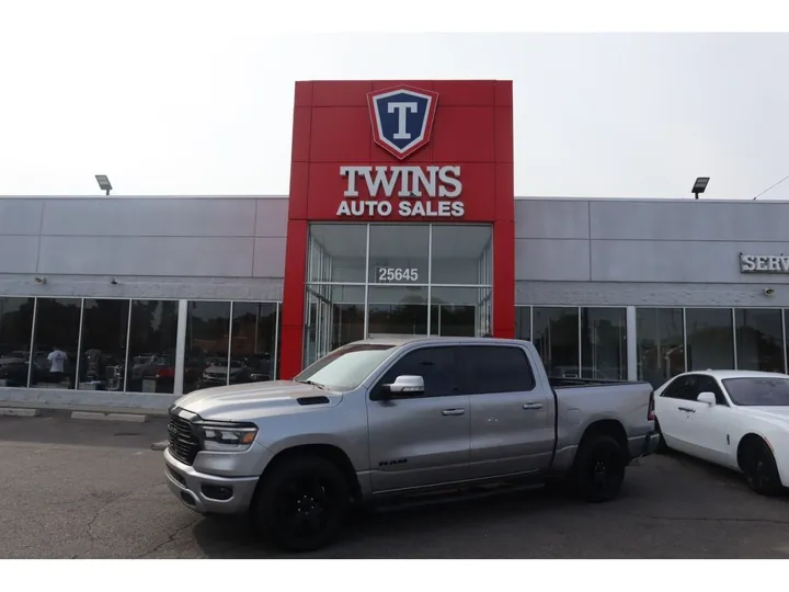 GRAY, 2020 RAM 1500 CREW CAB Image 1