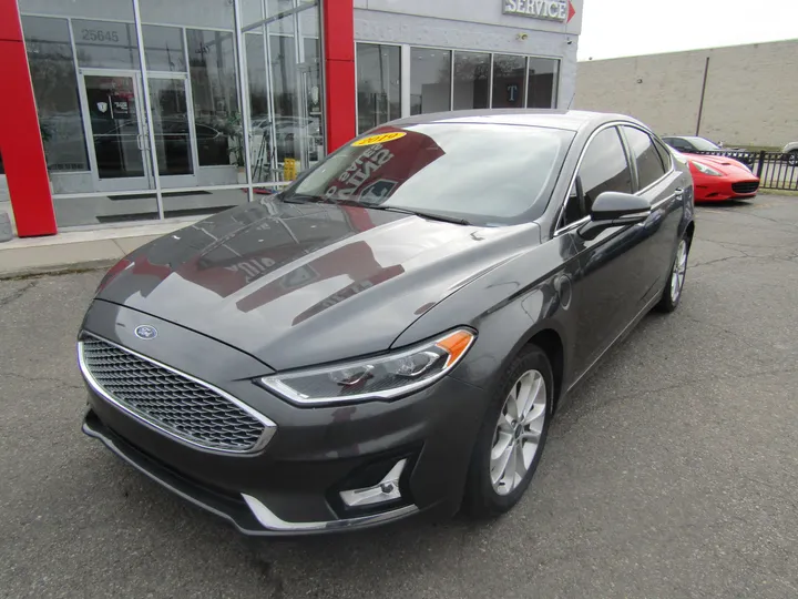 GREY, 2019 FORD FUSION ENERGI Image 2