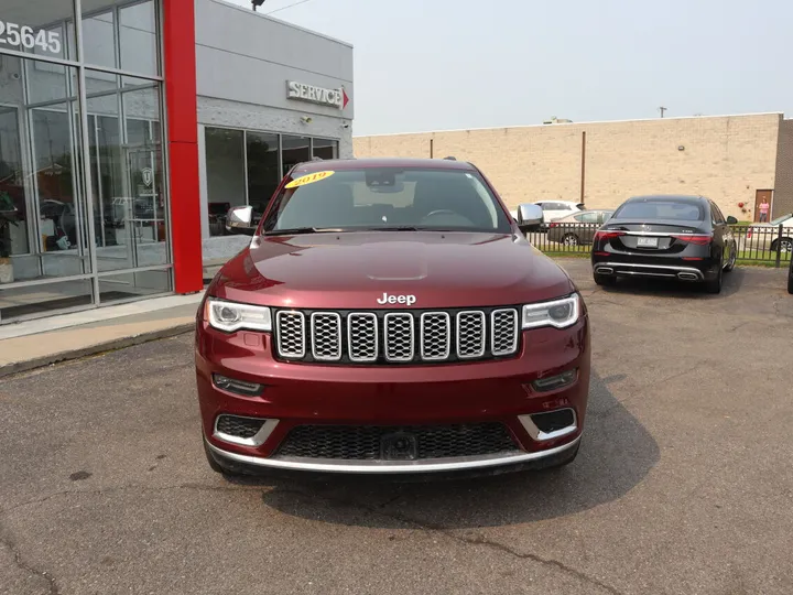 Red, 2019 JEEP GRAND CHEROKEE Image 3