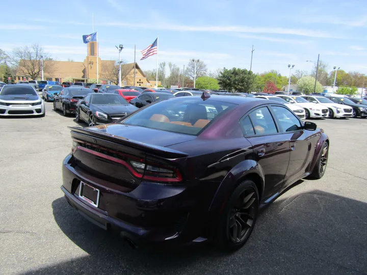 PURPLE, 2022 DODGE CHARGER Image 5