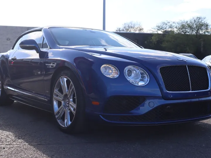 Blue, 2016 BENTLEY CONTINENTAL Image 4