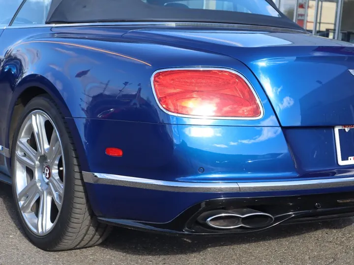 Blue, 2016 BENTLEY CONTINENTAL Image 9