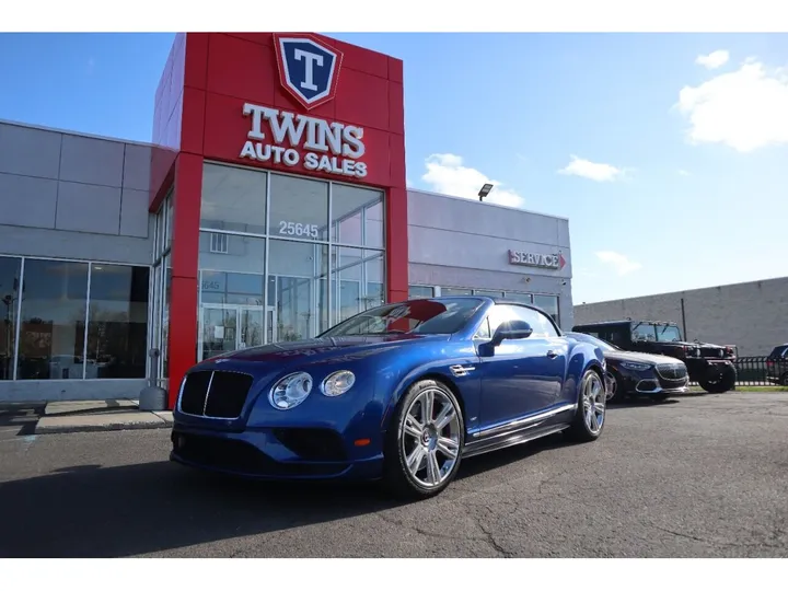 Blue, 2016 BENTLEY CONTINENTAL Image 1