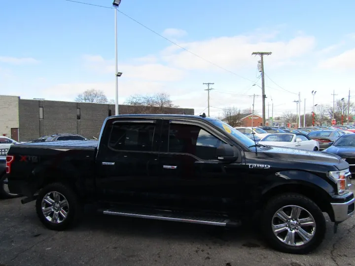 Black, 2018 FORD F150 SUPERCREW CAB Image 5