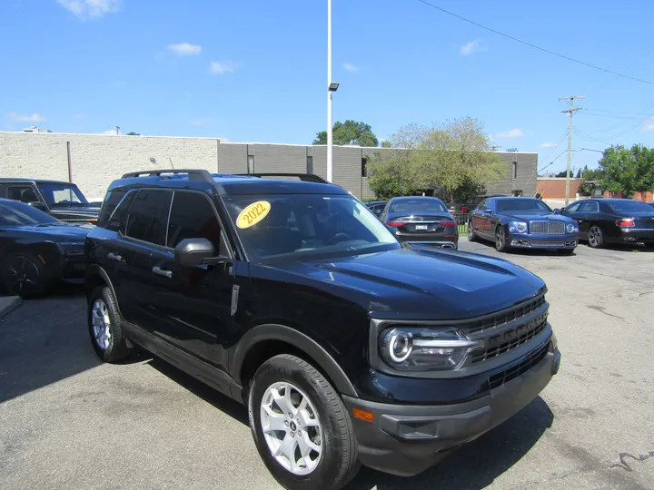 BLACK, 2022 FORD BRONCO SPORT Image 4