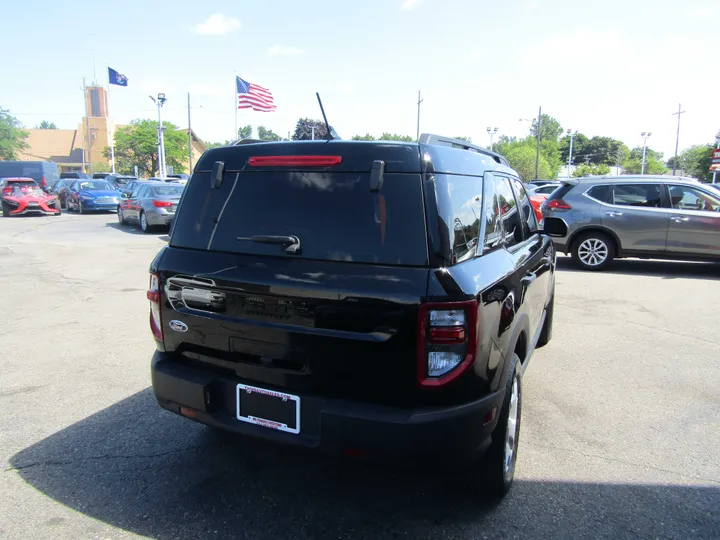 BLACK, 2022 FORD BRONCO SPORT Image 6