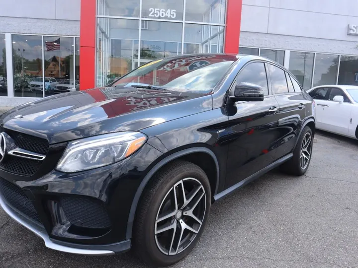 BLACK, 2016 MERCEDES-BENZ GLE COUPE Image 2