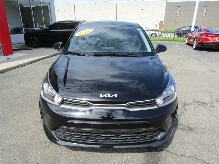 BLACK, 2023 KIA RIO Image 3