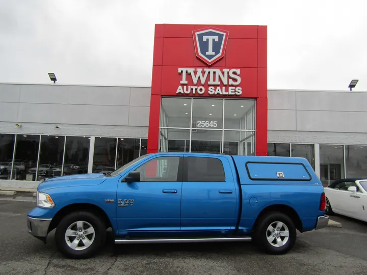 BLUE, 2020 RAM 1500 CLASSIC CREW CAB Image 1