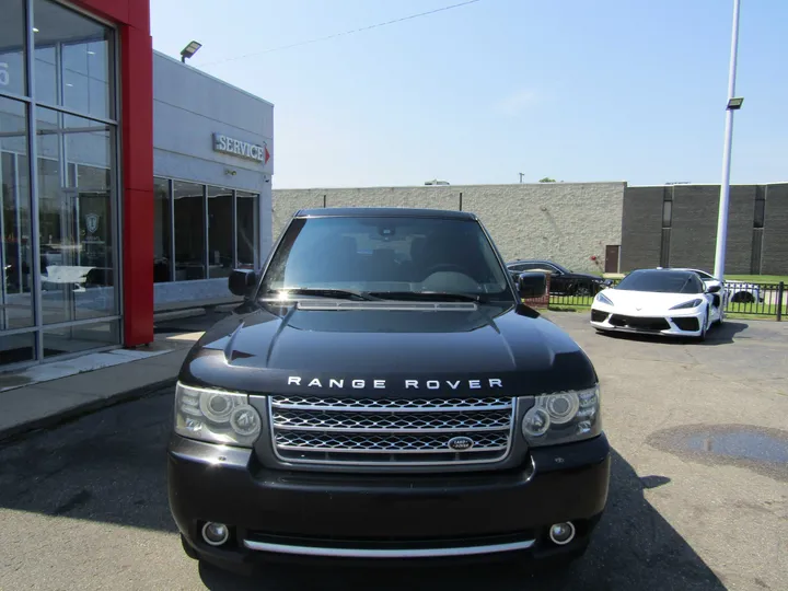 BLACK, 2010 LAND ROVER RANGE ROVER Image 3