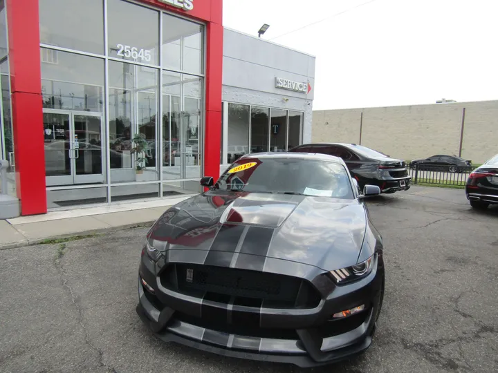 GRAY, 2019 FORD MUSTANG Image 2