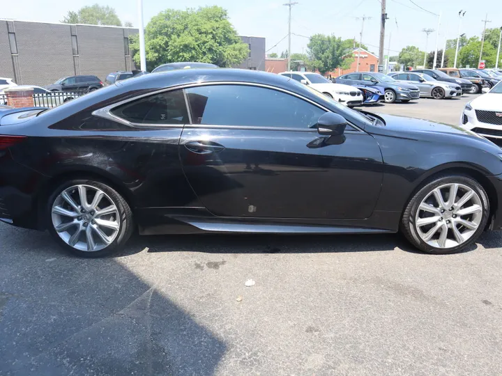 BLACK, 2016 LEXUS RC Image 5