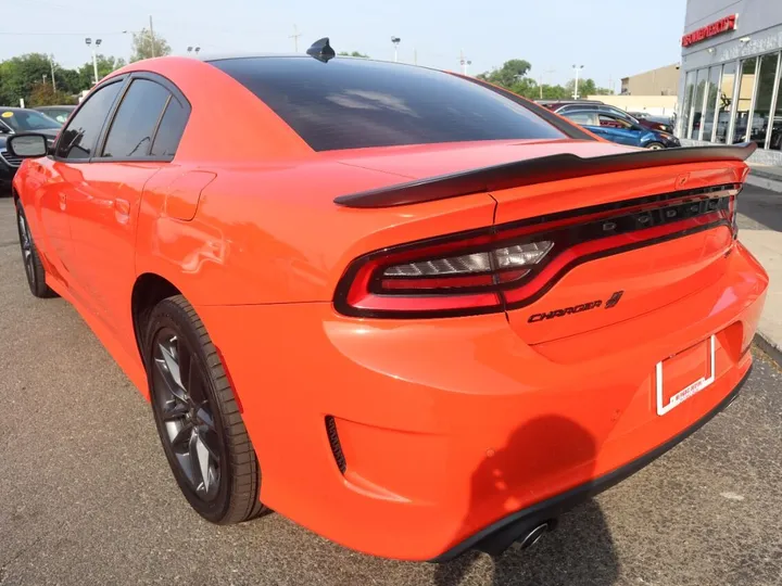 Orange, 2021 DODGE CHARGER Image 8