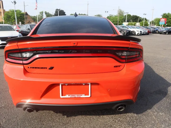 Orange, 2021 DODGE CHARGER Image 7