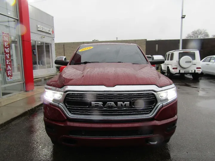 BURGUNDY, 2019 RAM 1500 CREW CAB Image 2