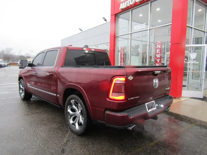 BURGUNDY, 2019 RAM 1500 CREW CAB Image 6