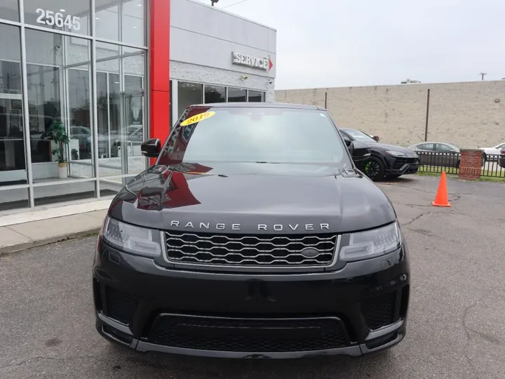 BLACK, 2019 LAND ROVER RANGE ROVER SPORT Image 3