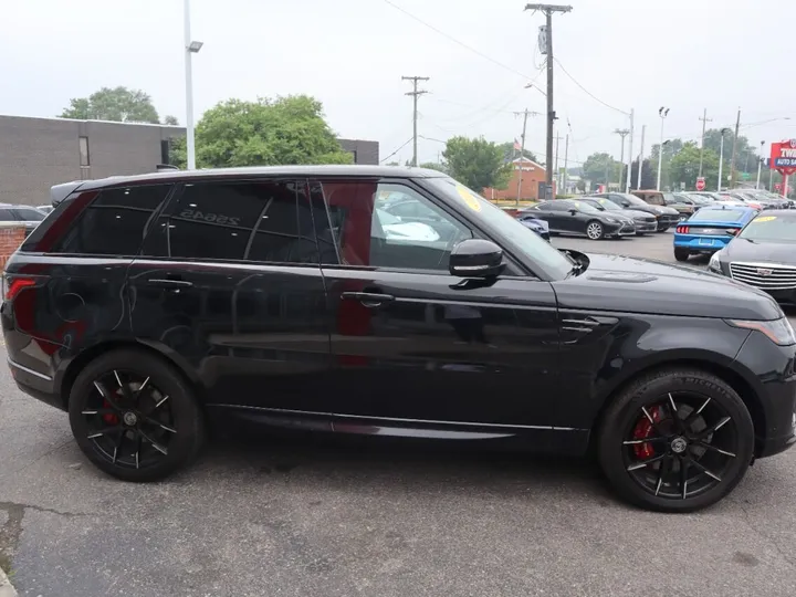 BLACK, 2019 LAND ROVER RANGE ROVER SPORT Image 5