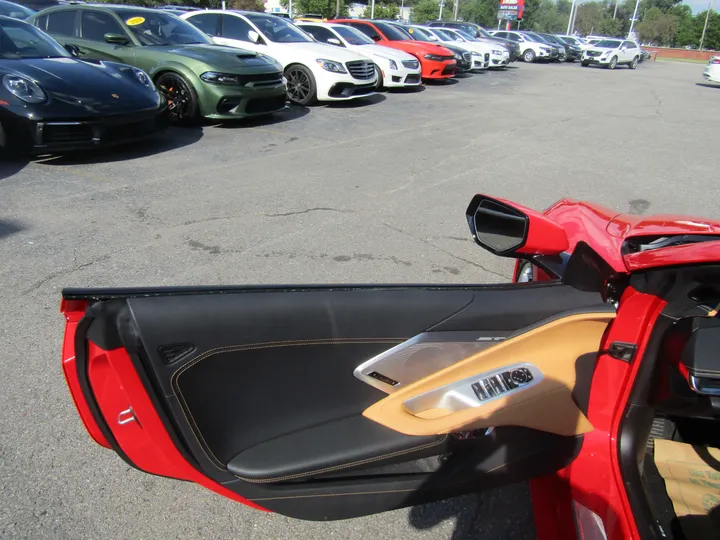 RED, 2024 CHEVROLET CORVETTE Image 10