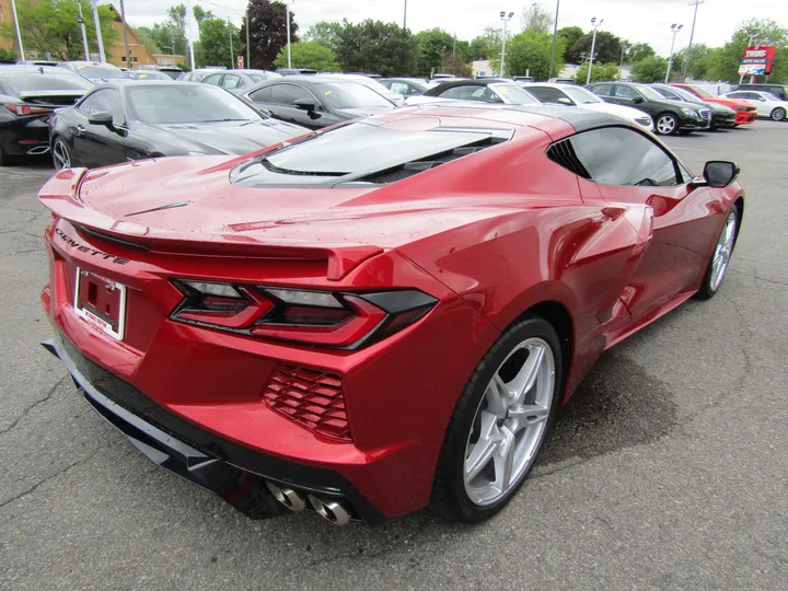 BURGUNDY, 2023 CHEVROLET CORVETTE Image 6