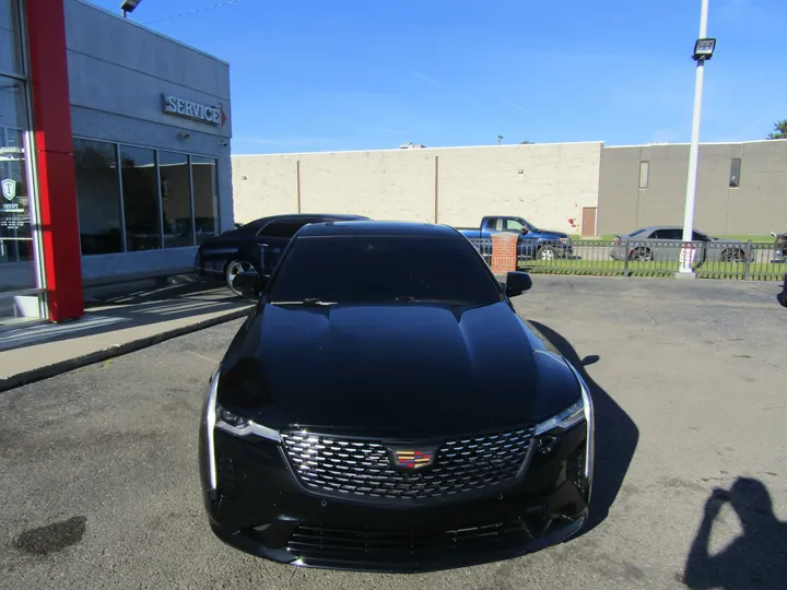 BLACK, 2020 CADILLAC CT4 Image 3